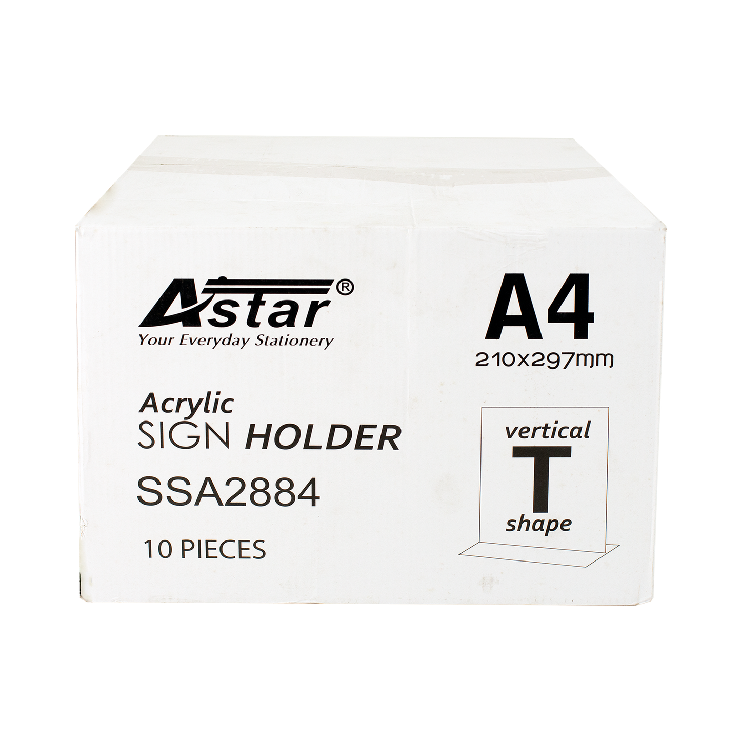 SSA2884 - ASTAR ACRYLIC SIGN HOLDE