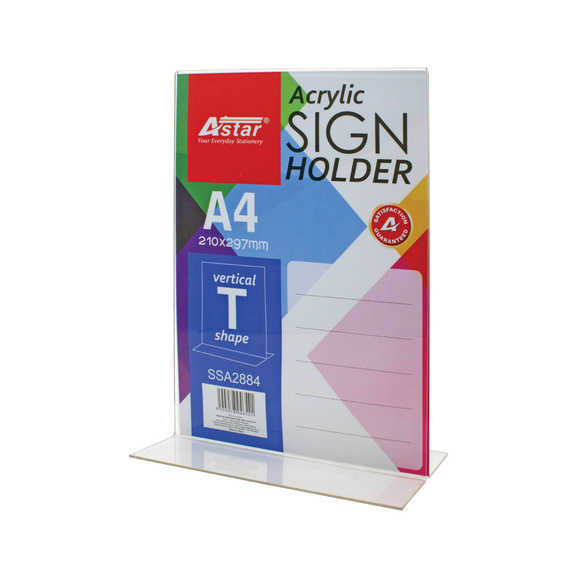 SSA2884 - ASTAR ACRYLIC SIGN HOLDE