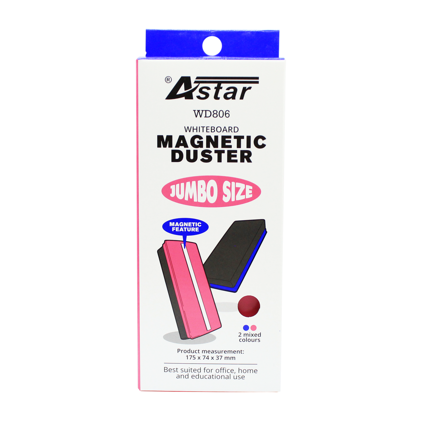 WD806 - ASTAR WHITEBOARD MAGNETIC DUSTER