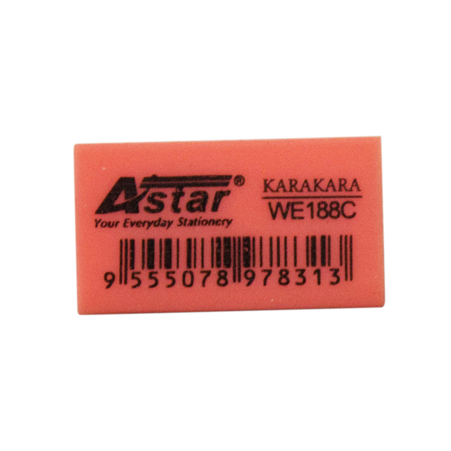 WE188C - ASTAR ERASER, PK,BL,GR,OR