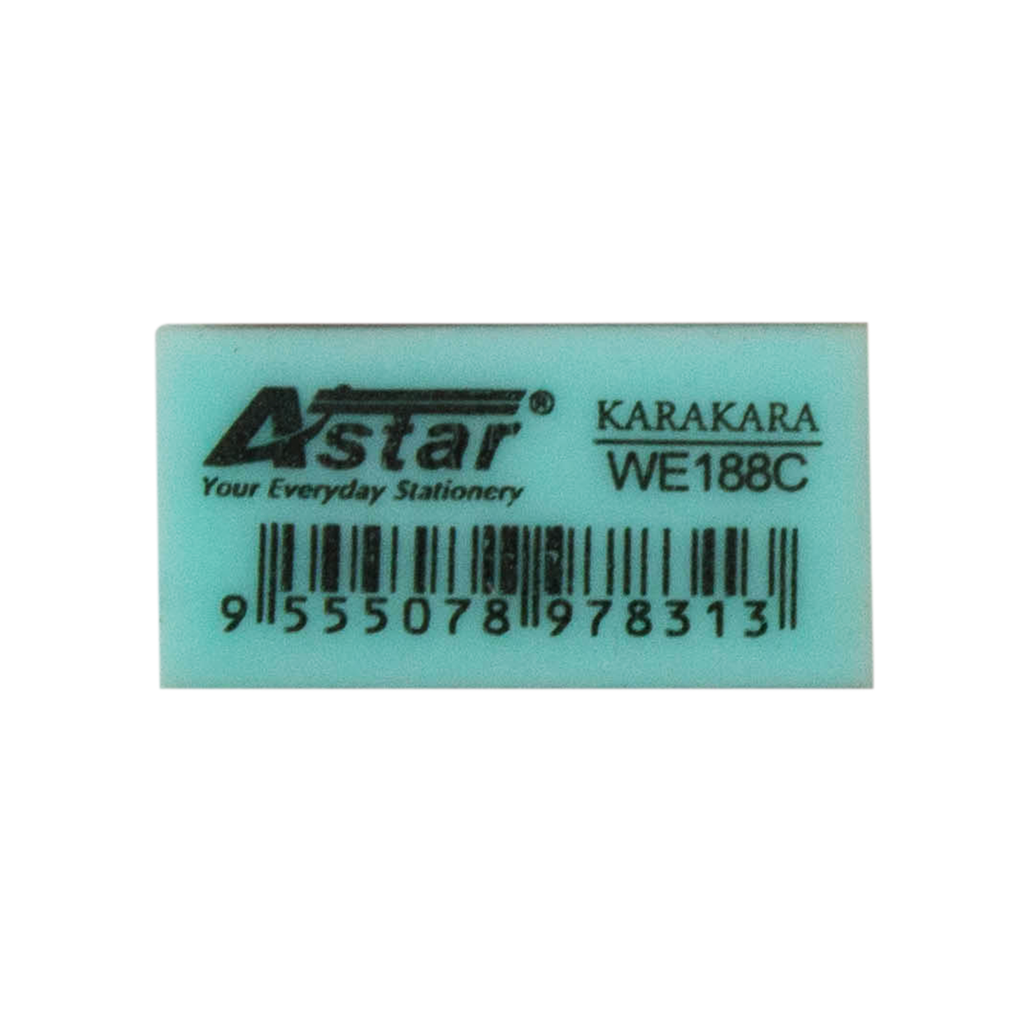 WE188C - ASTAR ERASER, PK,BL,GR,OR