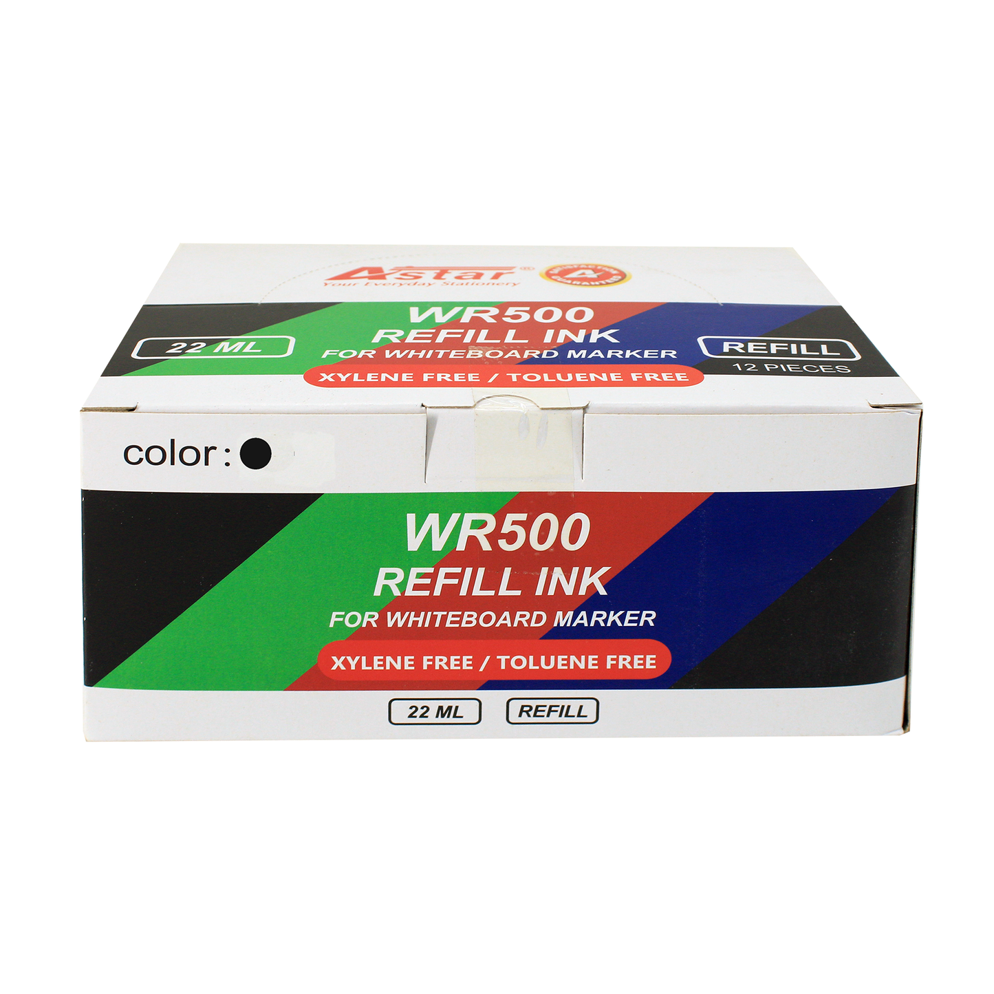 WR500-BK - ASTAR WHITEBOARD MARKER REFILL