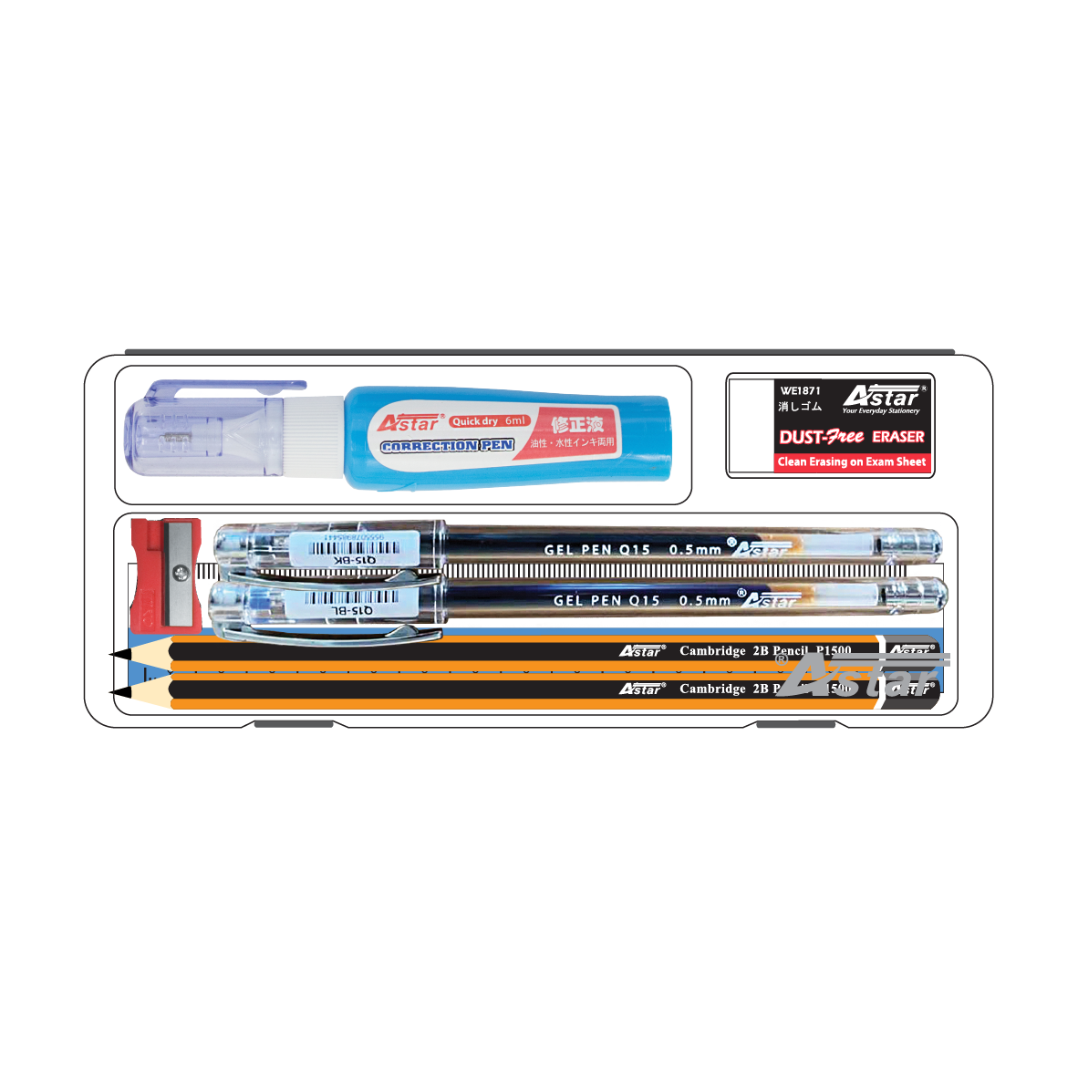 PKS2032 - ASTAR WRITING KIT
