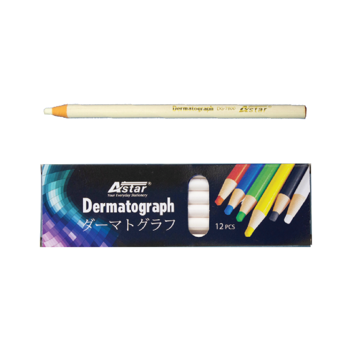 DG7800-W - ASTAR DERMATOGRAPH PENCIL