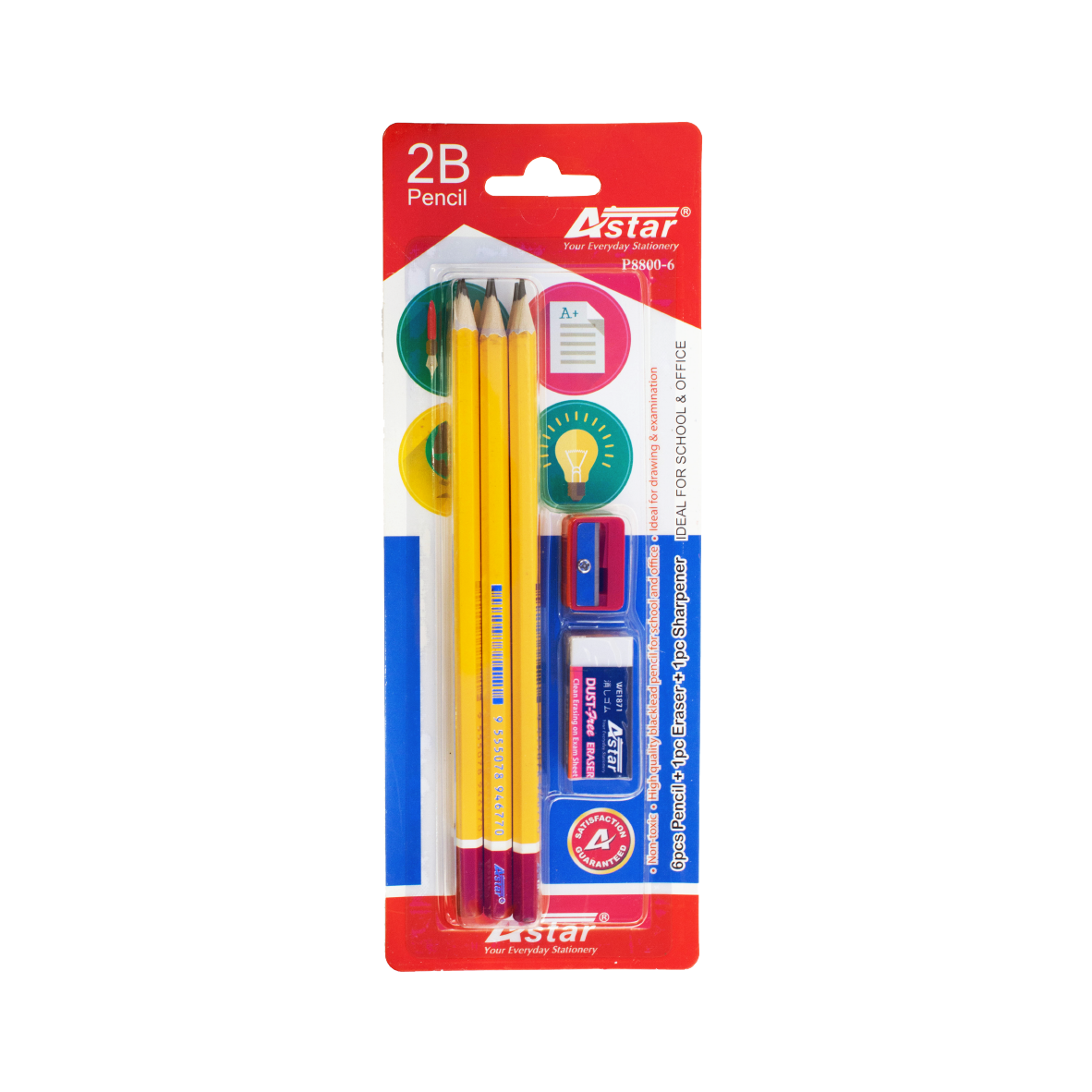 P8800-6 - ASTAR PENCIL VALUE PACK