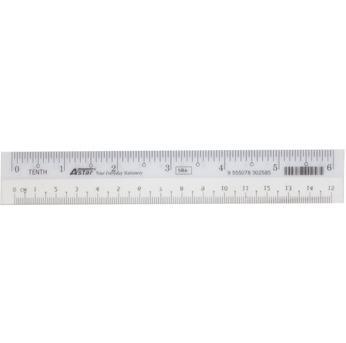 Astar Ruler Steel Ruler WRITINGS – ASTAR