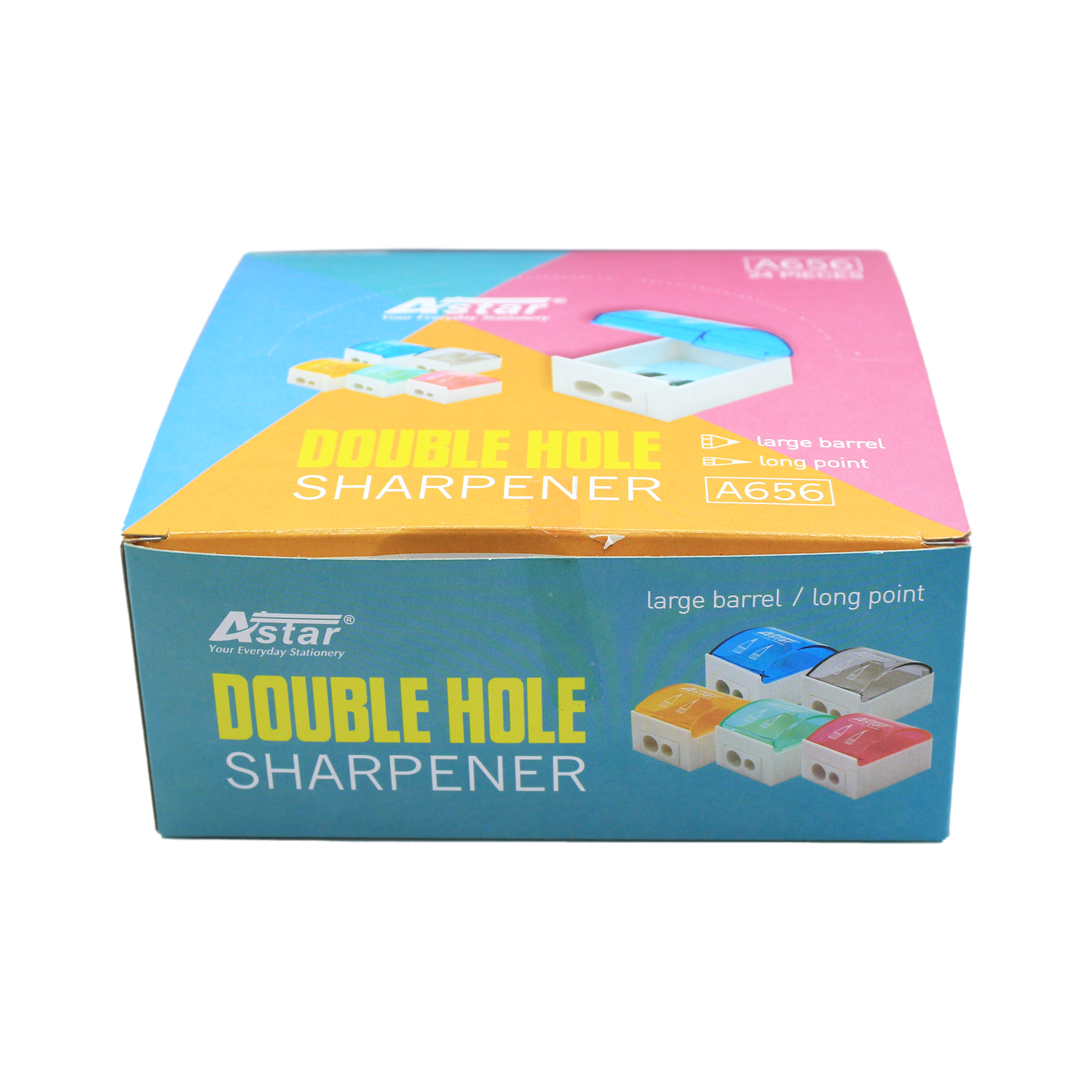 A656 - ASTAR DOUBLE HOLE PENCIL SHARPENER