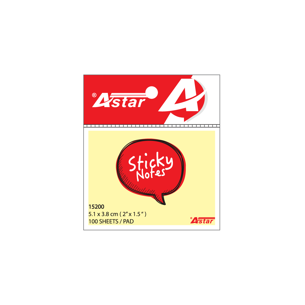 15200 - ASTAR STICKY NOTE