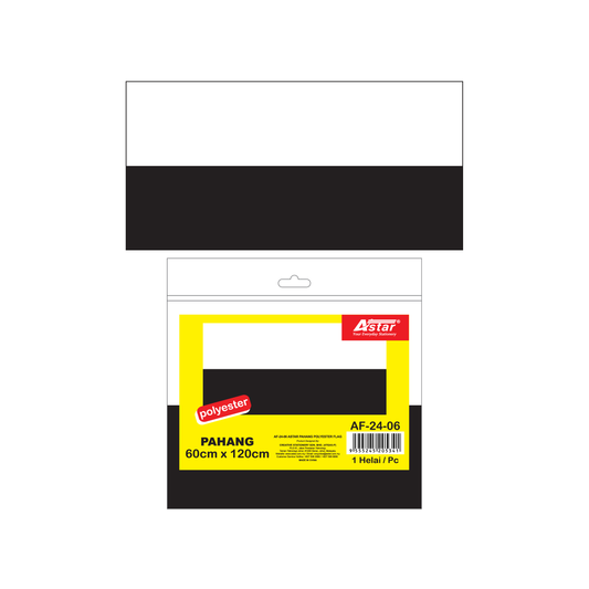 AF-24-06 - ASTAR PAHANG POLYESTER FLAG