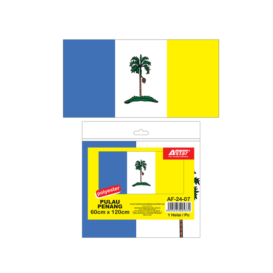 AF-24-07 - ASTAR PULAU PINANG POLYESTER FLAG