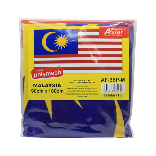 AF-36P-M - ASTAR MALAYSIA POLYMESH FLAG