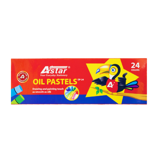 OP24 - 24 Coloured Oil Pastel