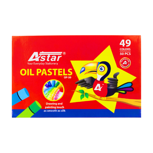 OP50 - 50 Coloured Oil Pastel