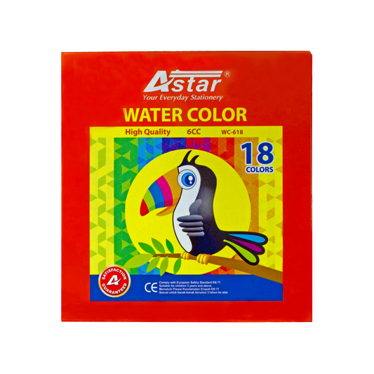 WC618 - 18 Colours Water Colour