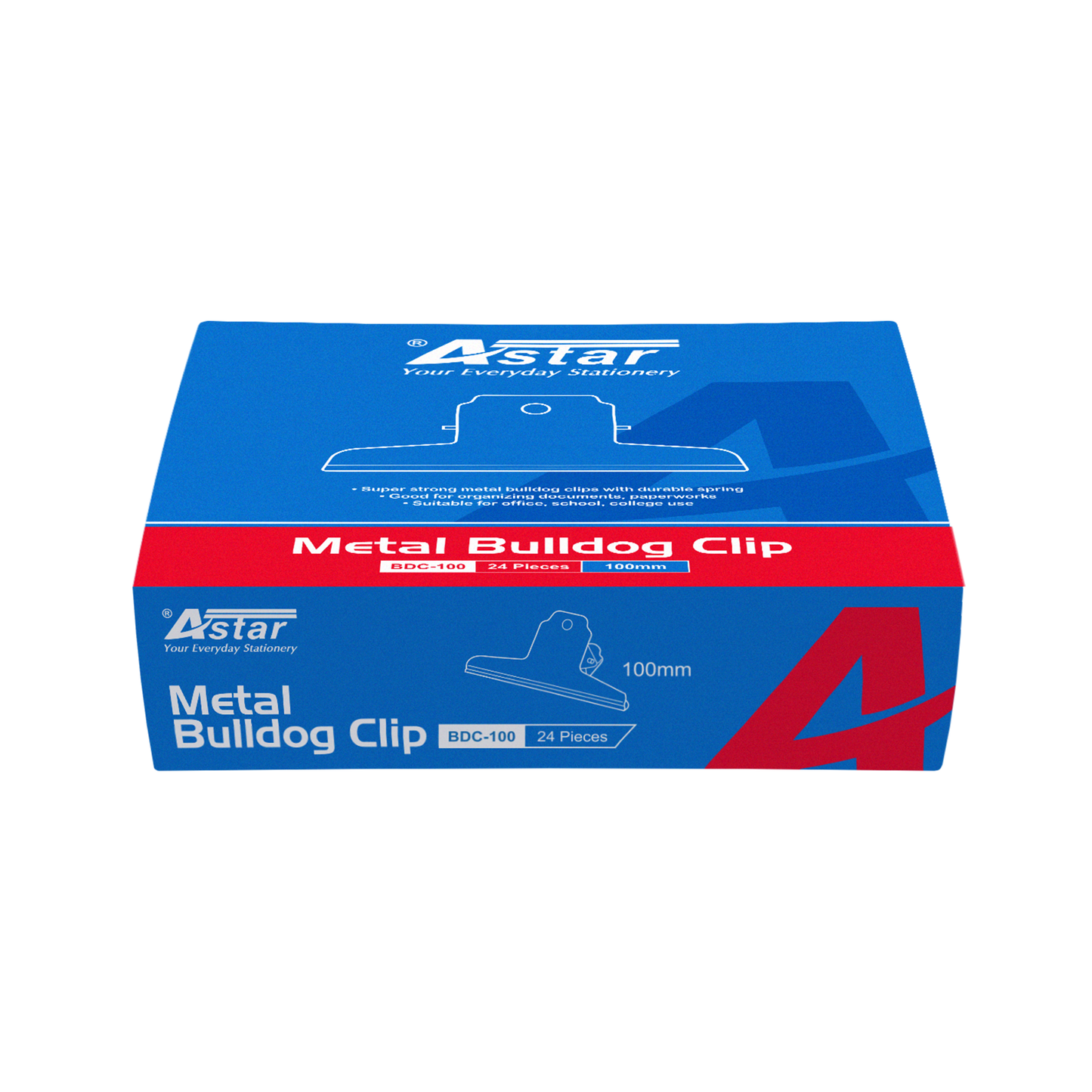 BDC-75 - ASTAR METAL BULLDOG CLIP