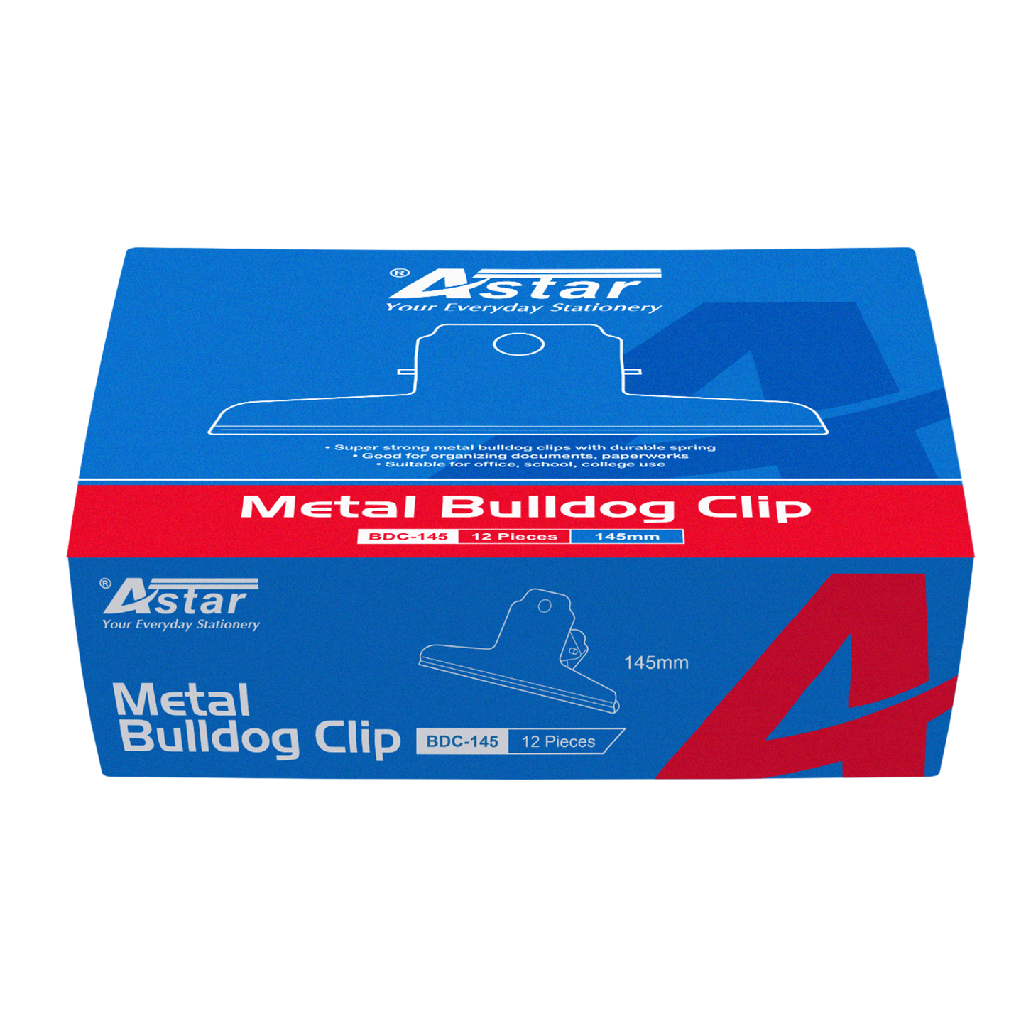 BDC-145 - ASTAR METAL BULLDOG CLIP