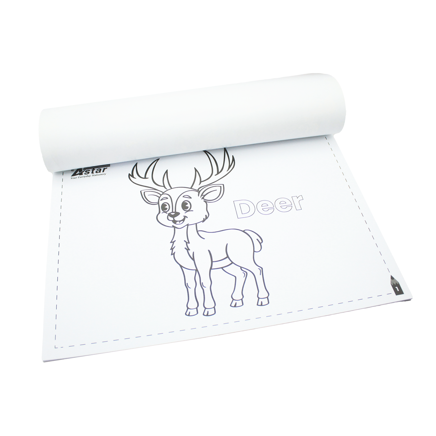 CB2255 - ASTAR COLOURING BOOK, A4 SIZE LANDSCAPE