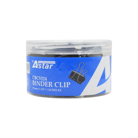 CBC5324 - ASTAR 32MM BLACK BINDER CLIP
