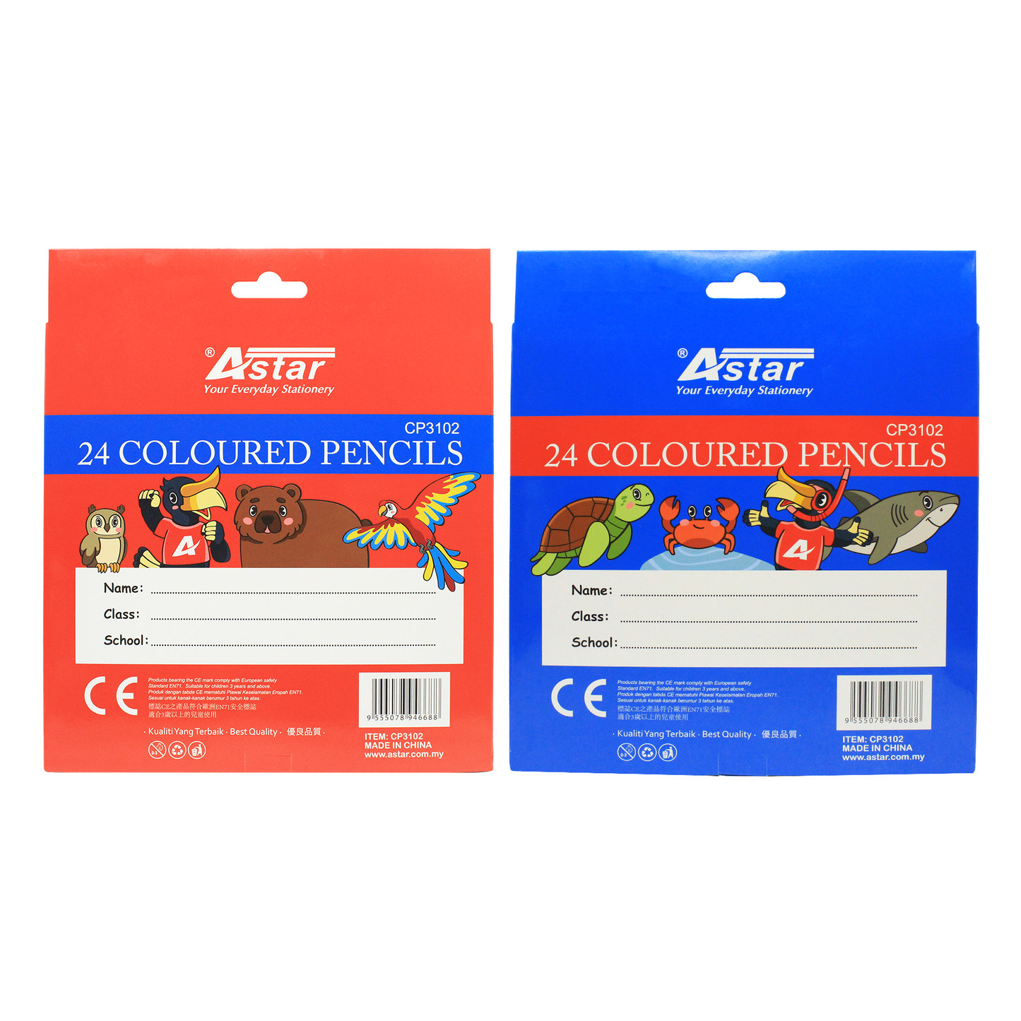 CP3102 - 24 Coloured Pencils