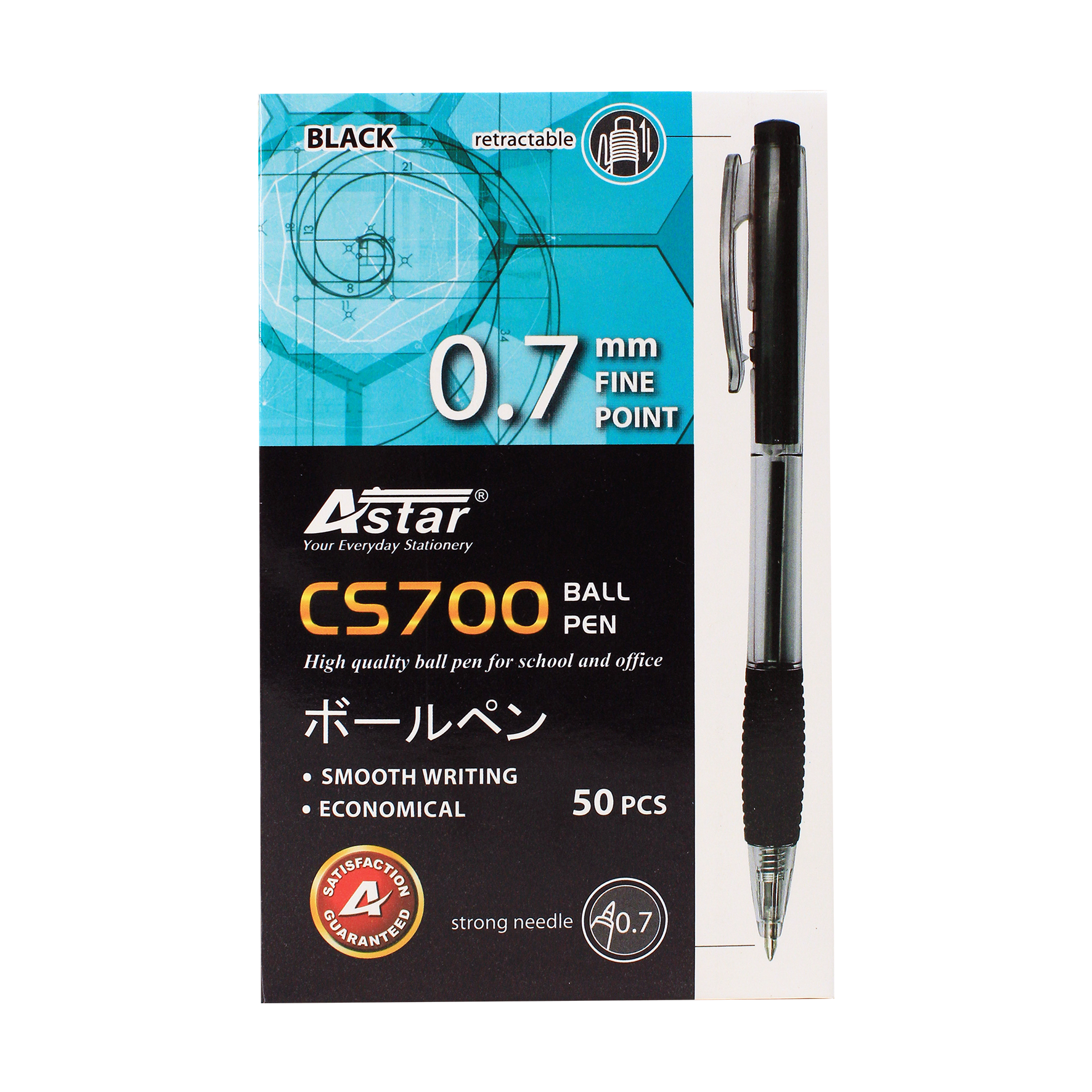 CS700-BK - ASTAR BALL PEN