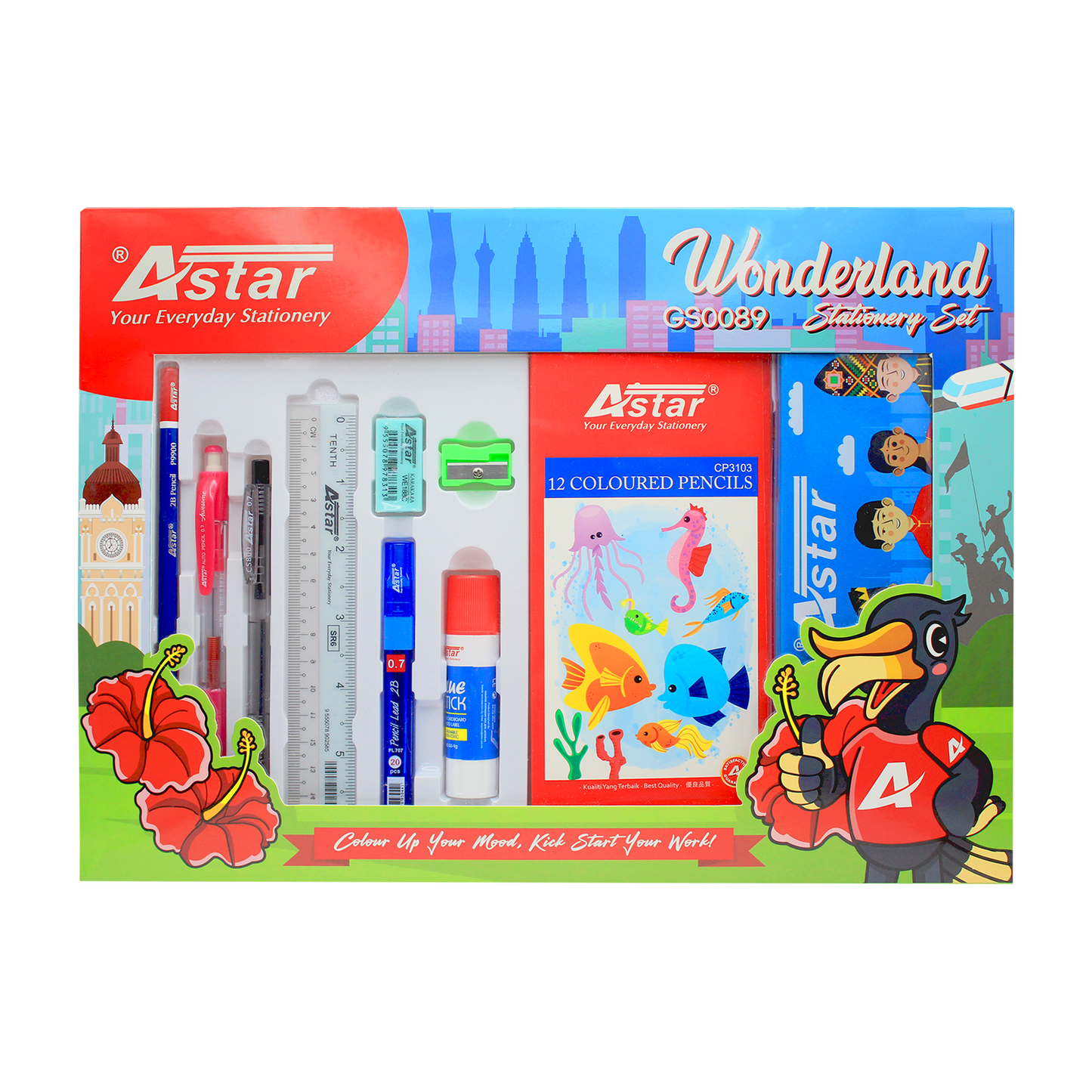 GS0089 - ASTAR WONDERLAND STATIONERY SET