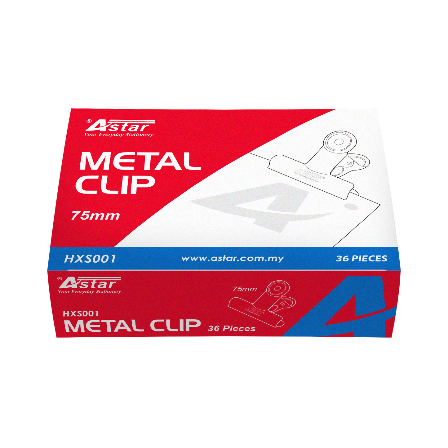 HXS001 - ASTAR 75MM METAL CLIP