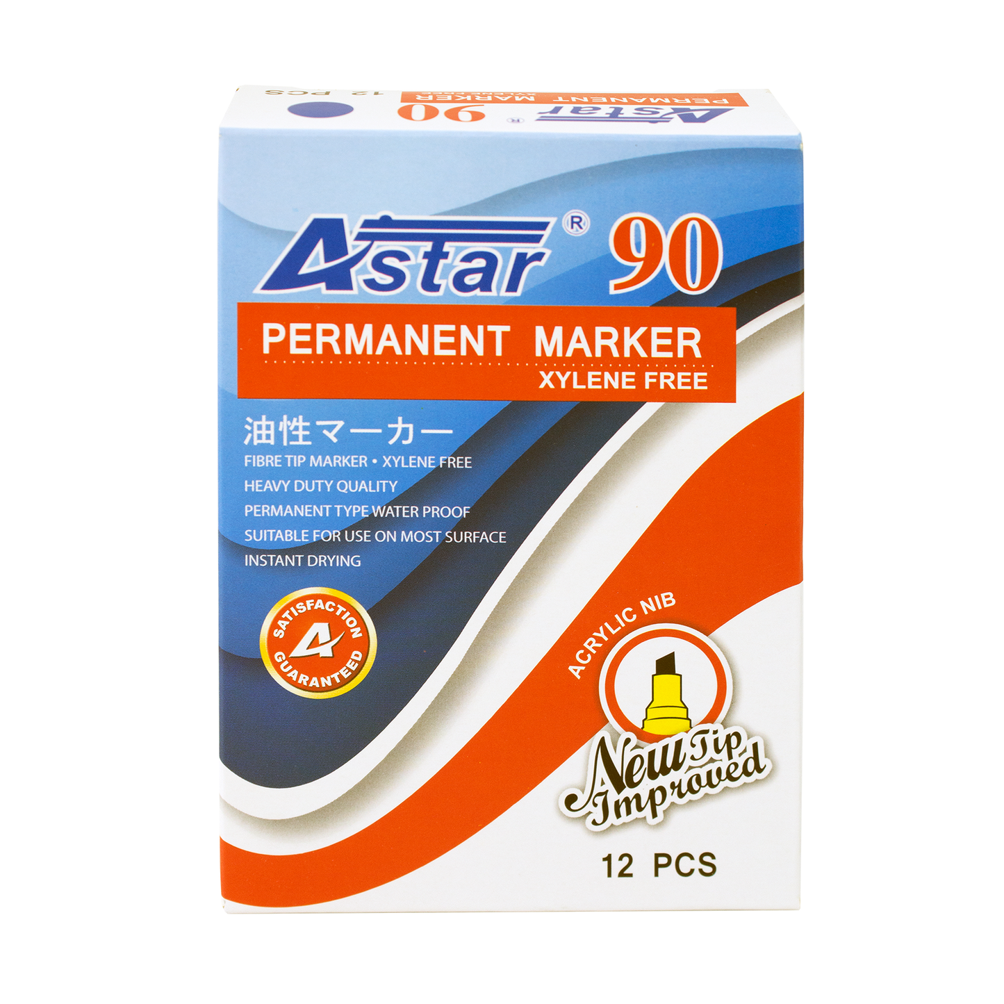 MP90-BL - ASTAR PERMANENT MARKER PEN