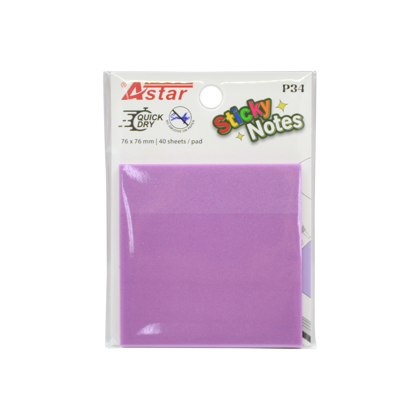 P34 - ASTAR STICKY NOTES