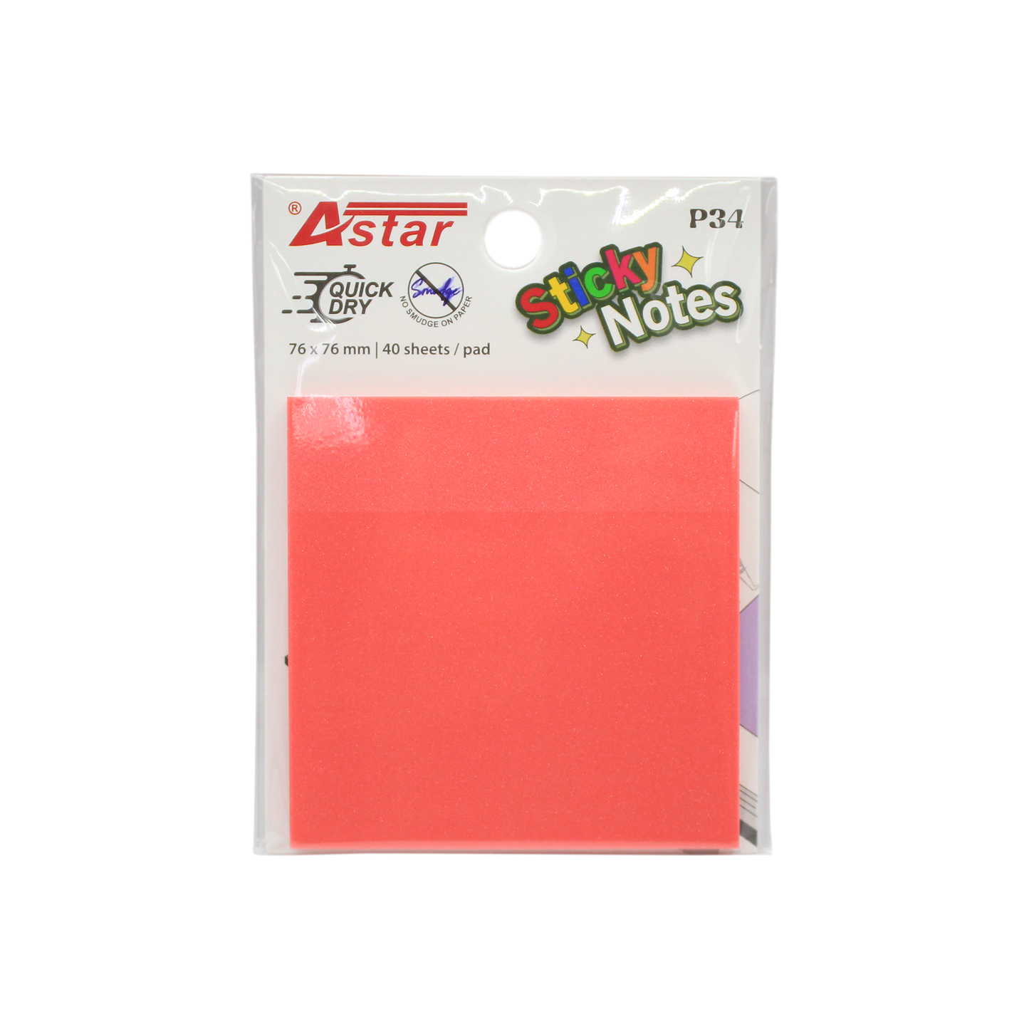 P34 - ASTAR STICKY NOTES