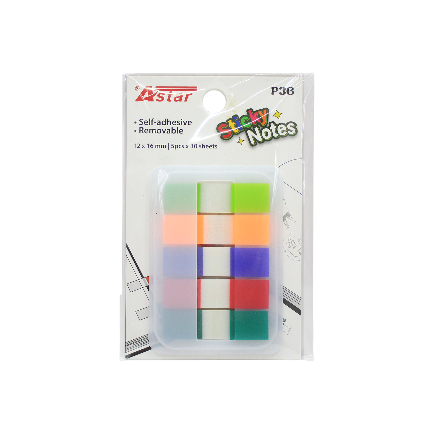 P36 - ASTAR STICKY NOTES