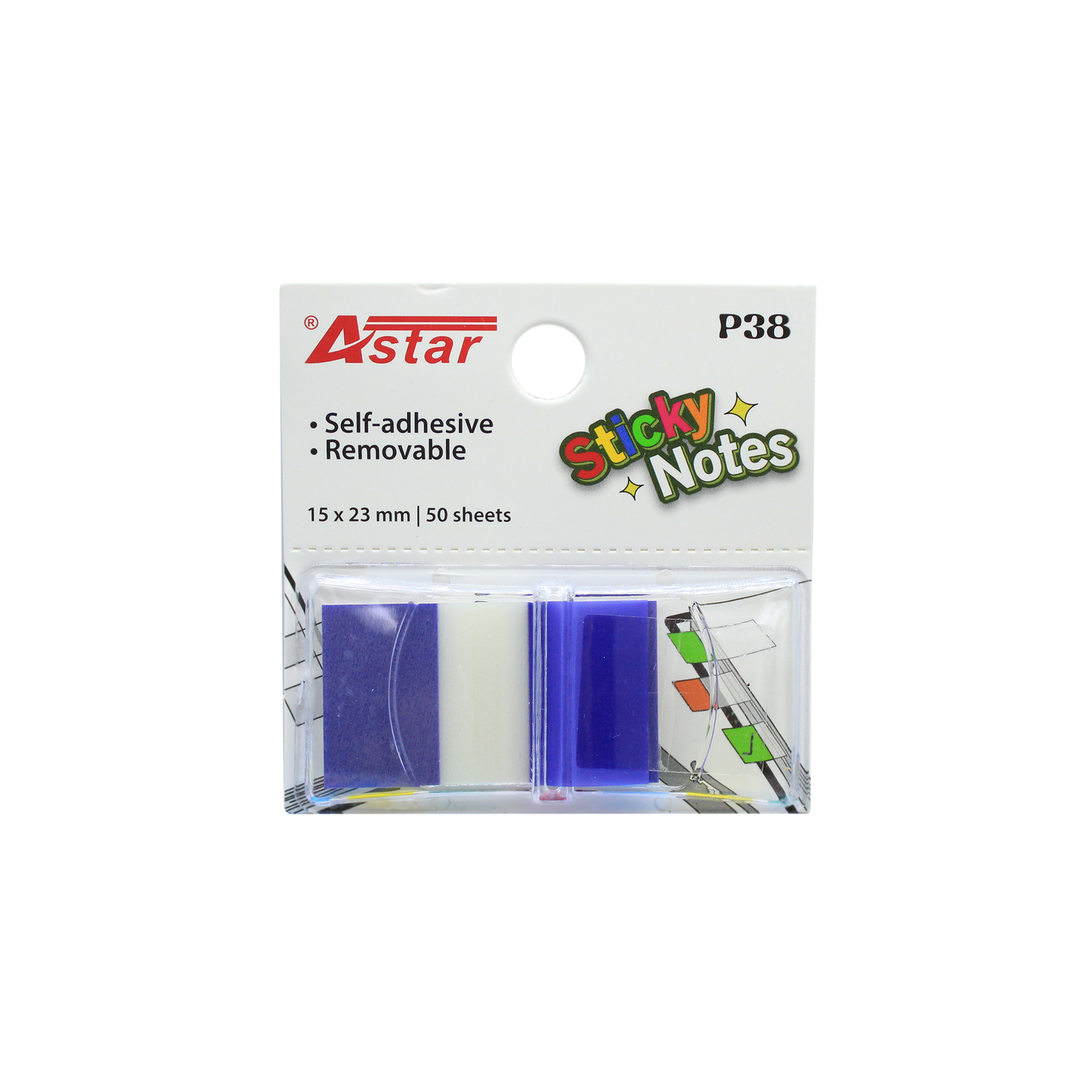 P38 - ASTAR STICKY NOTES