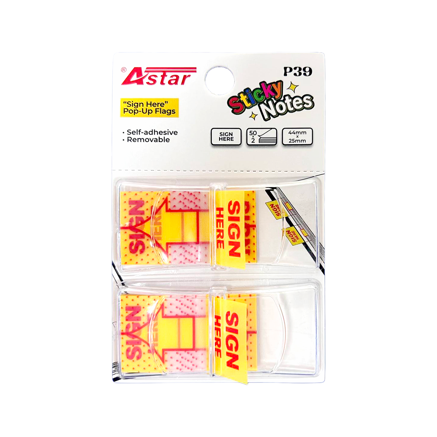 P39 - ASTAR STICKY NOTES