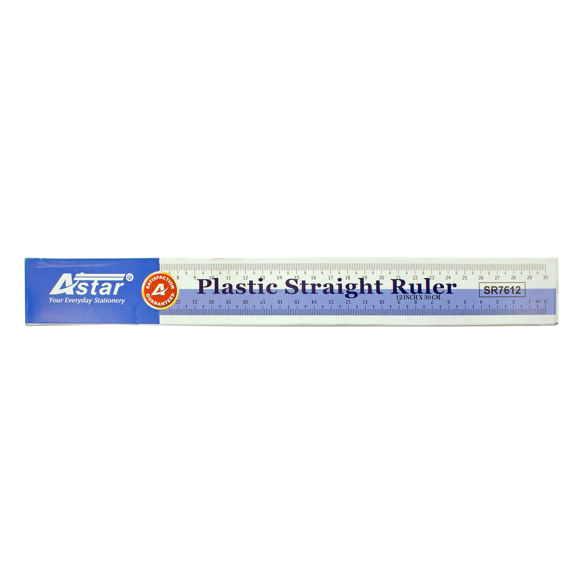 Astar Ruler Steel Ruler SR7612 - ASTAR STRAIGHT RULER