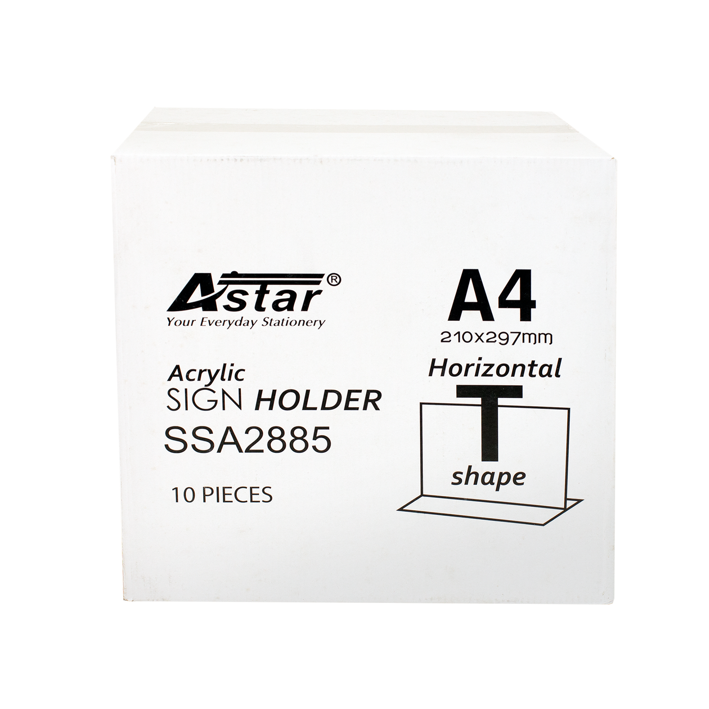 SSA2885 - ASTAR ACRYLIC SIGN HOLDER