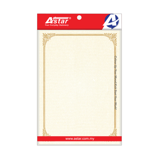 VPCP180-M - ASTAR CERTIFICATE PAPER VALUE PACK