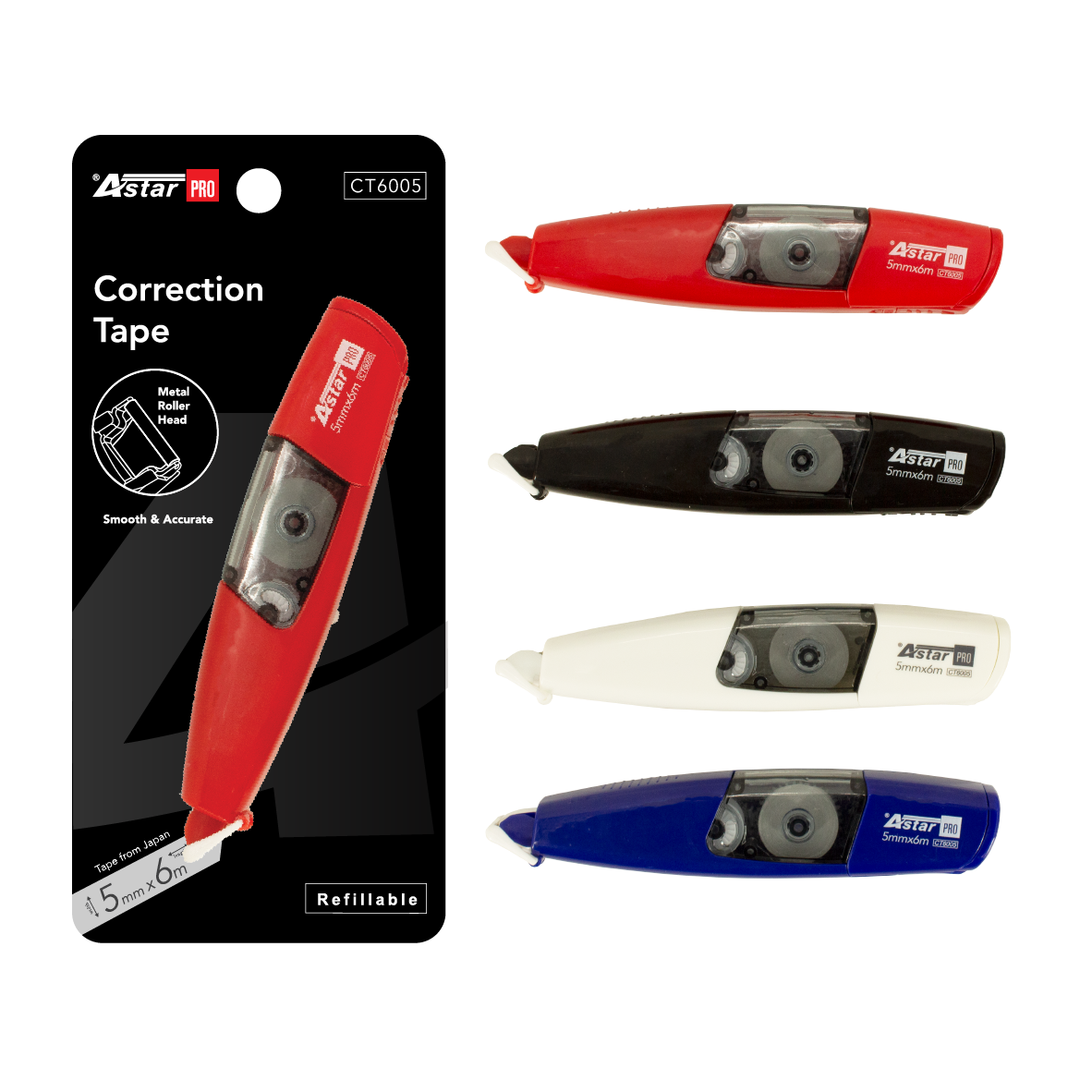 CT6005 - ASTAR PRO CORRECTION TAPE