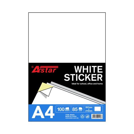 WS830 - ASTAR A4 STICKER